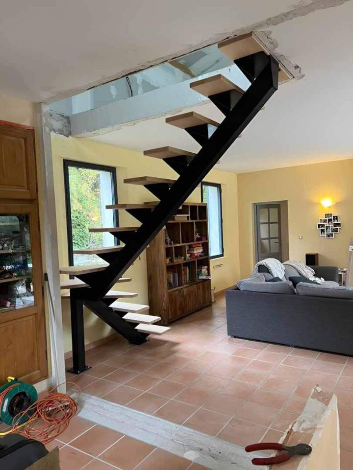 Escalier personnalisé Saint-Pons-la-Calm