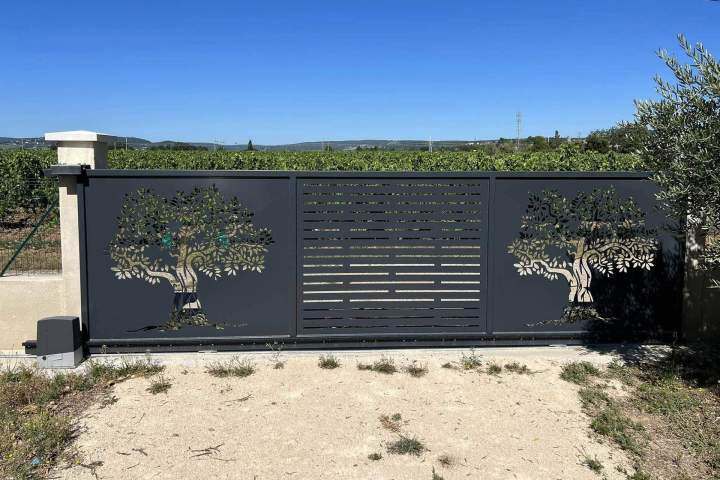 Installation de portail Saint-Pons-la-Calm